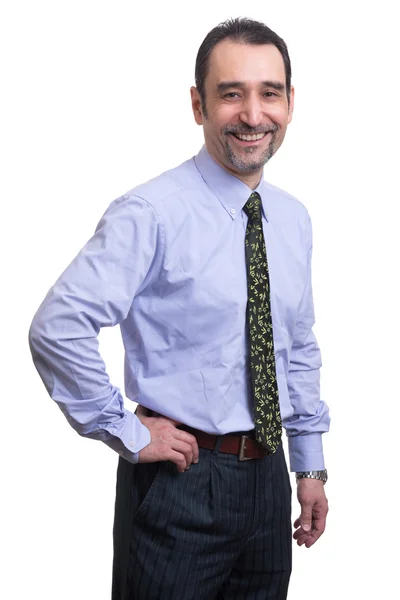 Retrato de feliz hombre de negocios sonriente —  Fotos de Stock