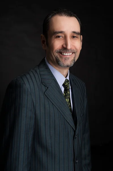 Gülümseyen bir komuta sizde closeup