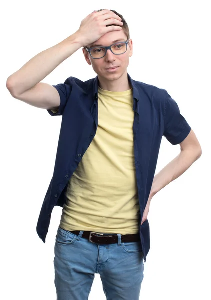 ellerini kafasına holding öğrenci 