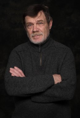 Yaşlı bir adam portresi portre 