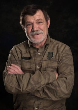 Yaşlı bir adam portresi portre 