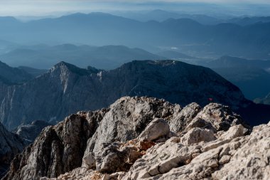 Güzel manzaralı Triglav Ulusal Park - Julian Alps, Slovenya