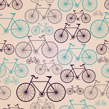 vektör Bisiklet doku