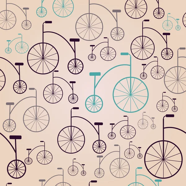 Vector bicicleta textura — Vector de stock