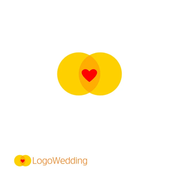 Logo boda evento — Archivo Imágenes Vectoriales