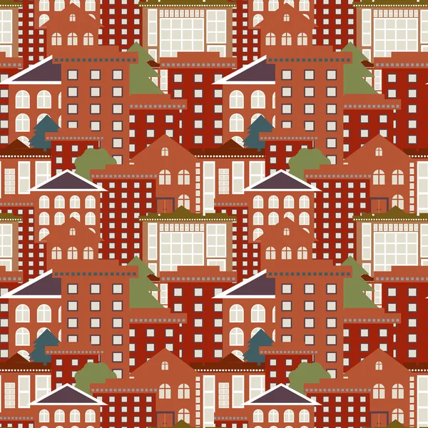 Seamless city background
