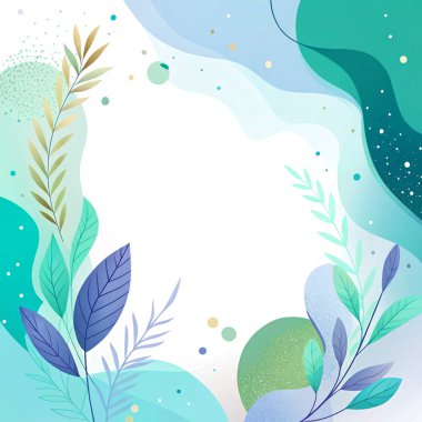 Nane, deniz köpüğü, lavanta ve turkuaz tonlarında gümüş parıltılı ve organik çiçek şekilli modern soyut eserler..