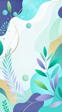 Nane, deniz köpüğü, lavanta ve turkuaz tonlarında gümüş parıltılı ve organik çiçek şekilli modern soyut eserler..