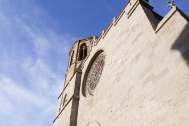 Fransa'da Carcassonne'deki Saint Michel katedralde yaz