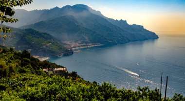 Maiori ve Minori Ravello gördüm. Akdeniz ve Amalf