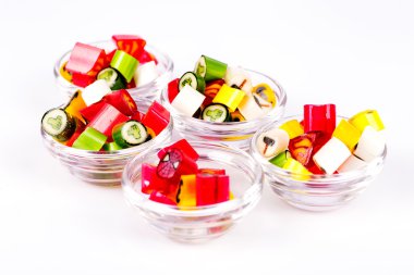 renkli çok renkli şeker