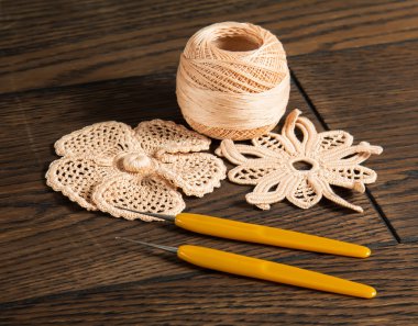 İrlandalı dantel örgü için güzel iplik