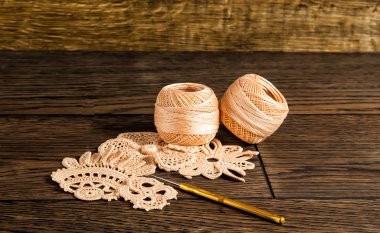 İrlandalı dantel örgü için güzel iplik