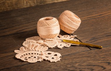İrlandalı dantel örgü için güzel iplik