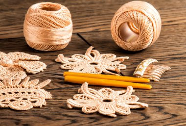 İrlandalı dantel örgü için güzel iplik