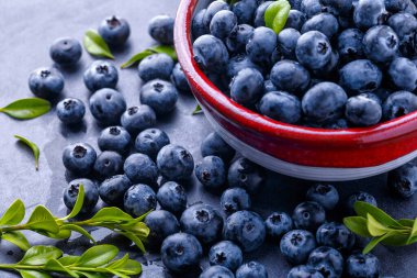 Taze yaban mersini arkaplanı. Yaban mersini dokusunu kapat yabanmersini antioksidan Organik Dengeli Kâse Sağlıklı Beslenme