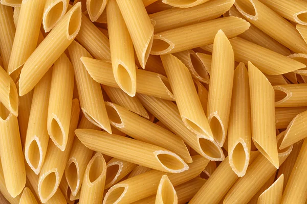 Macaroni Pasta Gemaakt Van Durumtarwe Pasta Achtergrond Test Voor Ontwerp — Stockfoto