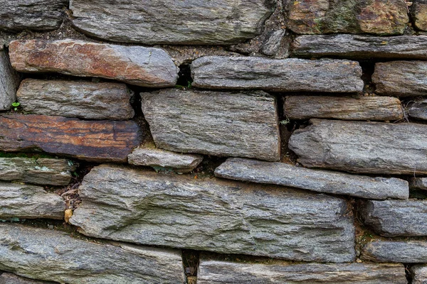 Patrón Superficie Pared Piedra Textura Una Pared Piedra Fondo Gris — Foto de Stock