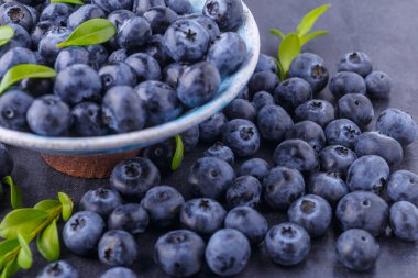 Taze yaban mersini arkaplanı. Yaban mersini dokusunu kapat yabanmersini antioksidan Organik Dengeli Kâse Sağlıklı Beslenme