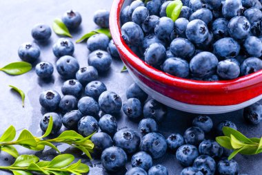 Taze yaban mersini arkaplanı. Yaban mersini dokusunu kapat yabanmersini antioksidan Organik Dengeli Kâse Sağlıklı Beslenme