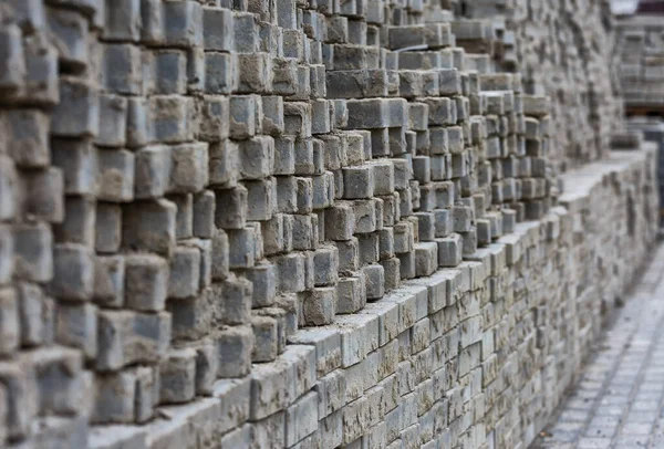 Taş duvar yüzeyinin deseni