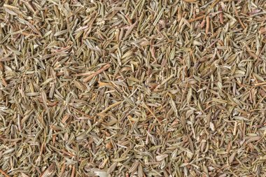 Geleneksel Orta Doğu baharatından yapılmış bir arka plan. Üst manzara. Farklı baharatlardan oluşan bir karışım. Renkli baharat ve baharat dokuları.