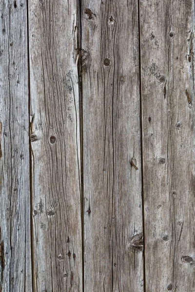 Eski Ahşap Çit Çatlamış Gri Kahverengi Tahtalar Tasarım Için Güzel — Stok fotoğraf