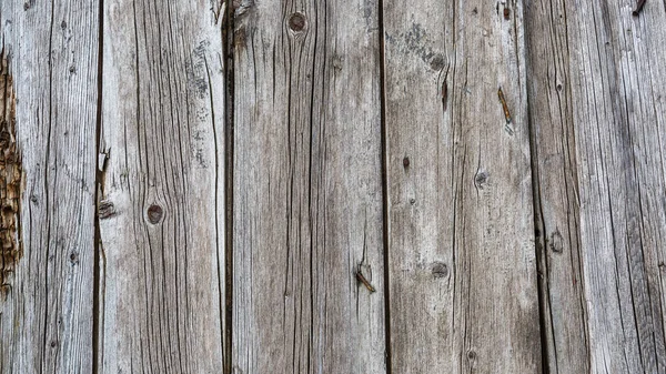 Eski Ahşap Çit Çatlamış Gri Kahverengi Tahtalar Tasarım Için Güzel — Stok fotoğraf