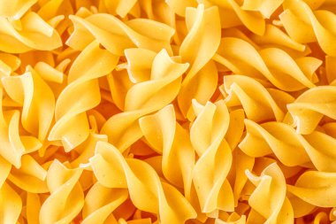 Fusilli spagetti desenli arka plan. Fusilli arka plan. Makarna ya da makarna arka plan.