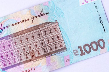 Ukrayna parası, Ukrayna banknotlarından elde edilen doku ve 1000 hryvnias değerinde banknot, Vernadsky 'yi betimliyor. Ukrayna' da 1000 Hryvnias 'lık banknot, tasarım için elementlerin bir parçası.