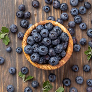 Taze yaban mersini arkaplanı. Yaban mersini dokusunu kapat yabanmersini antioksidan Organik Dengeli Kâse Sağlıklı Beslenme