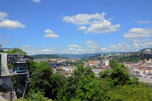 Kasaba için görünümü — Stok fotoğraf