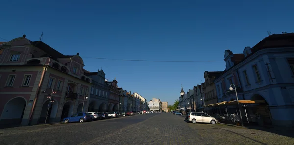 Ciudad Domazlice en primavera — Foto de Stock