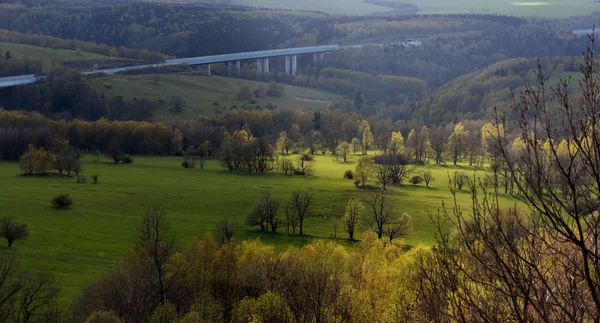 Vista dalla collina di Spicak — Foto Stock