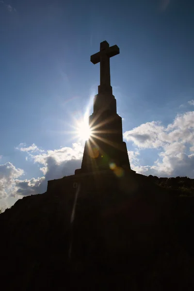 Kruzifix auf dem Spitzhügel — Stockfoto