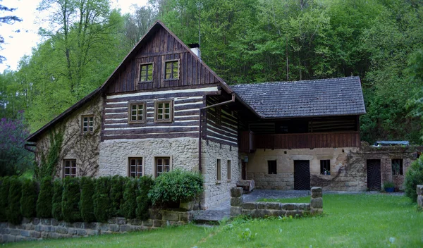 Architecture in Kokorin castle area — Stock Photo, Image