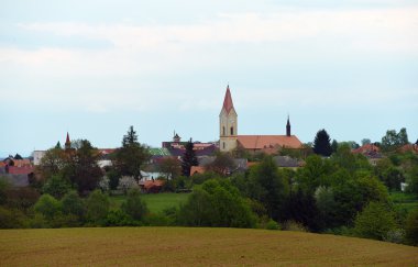 Mseno kasaba kilise ile