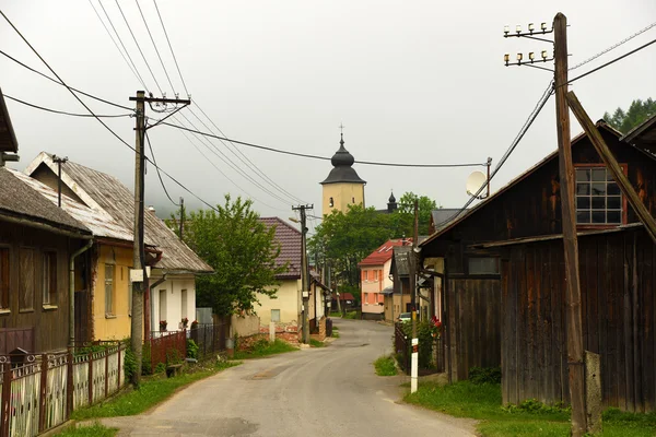 Lesnica vesnice v Pieninách — Stock fotografie