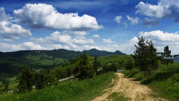 Pieniny in der Slowakei und Polen — Stockfoto