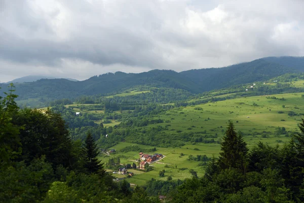 Pieniny βουνά της Σλοβακίας και της Πολωνίας — Φωτογραφία Αρχείου