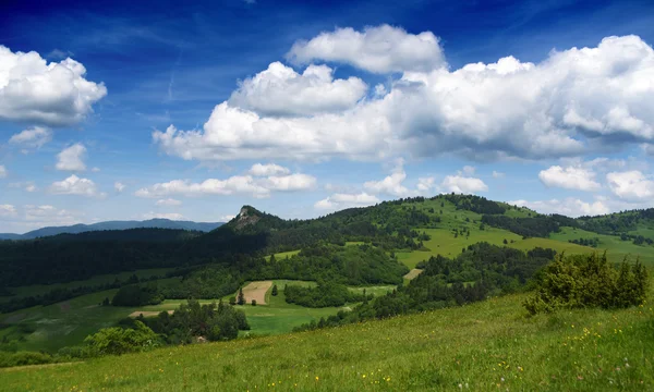 Pieniny in der Slowakei und Polen — Stockfoto