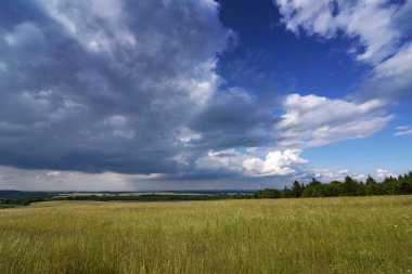 Neuhausen hory dağlarda yaz gün