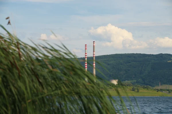 Milada meer in de buurt van de stad Usti nad Labem — Stockfoto