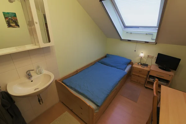 Single room in hotel in Austria — Stock Photo, Image