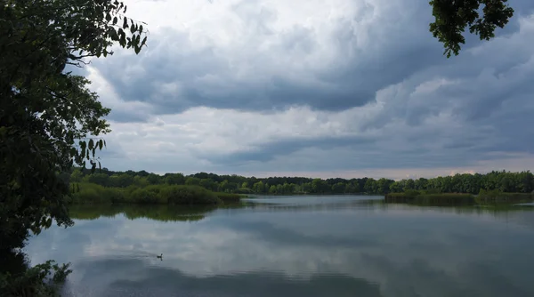 Lagoa da Boêmia do Sul Nadeje — Fotografia de Stock