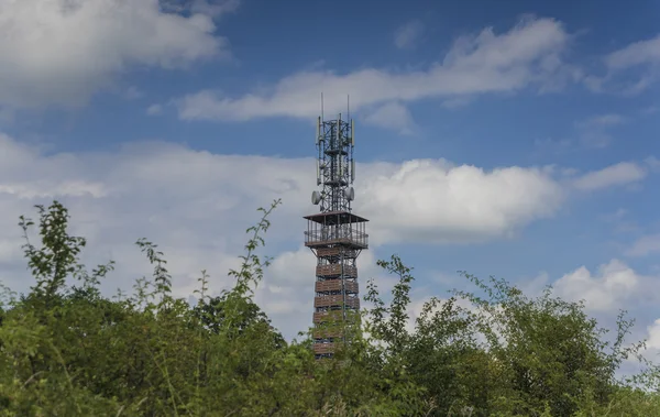 Menara observasi Radejcin di hari musim panas — Stok Foto