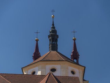 Fırtına gün kasabada Kadan