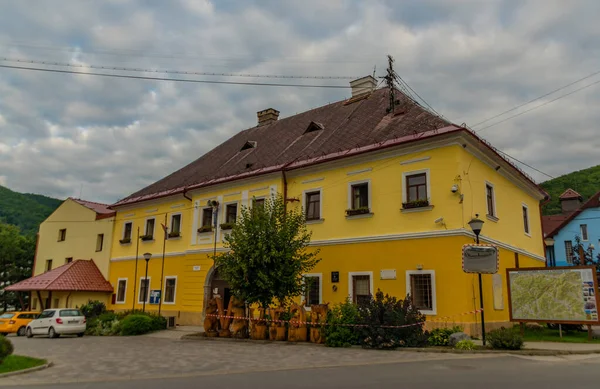 Muran Nagy Nemzeti Park Falu Nyáron Felhős Reggel — Stock Fotó