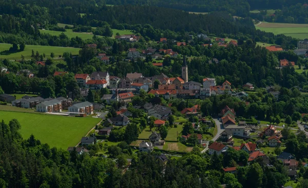 Sankt Radegund Ville Près Graz Ville Autriche Été Jour Couleur — Photo