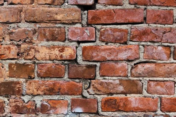 Starodawny stary mur z cegły — Zdjęcie stockowe